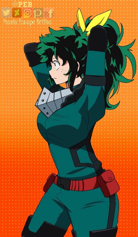 Female Deku / Izuku Midoriya by PEB99 on DeviantArt in 2021 | Hero, My ...