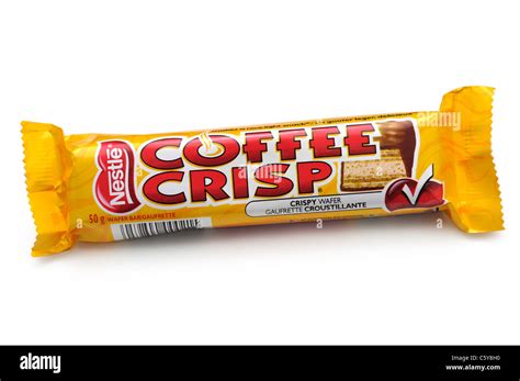 Coffee Crisp Snack Bar Stock Photo - Alamy