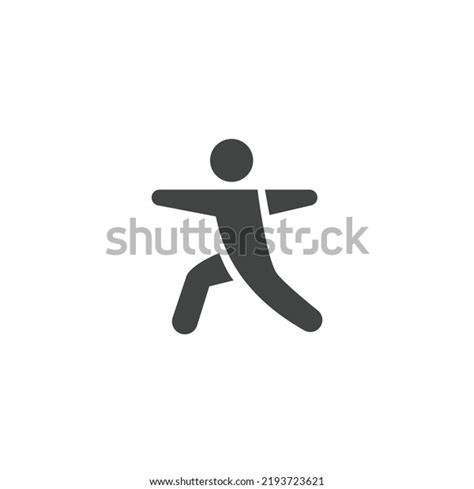 Fitness Icon Black White Vector Graphic Stock Vector (Royalty Free ...