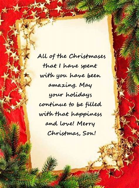 145 Merry Christmas Wishes For Son - Christmas Cards for Son – Tiny Positive