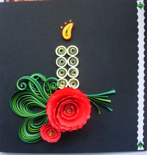 Christmas card - quilling... | Basteln, Quilling, Freude