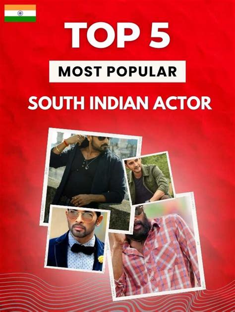 Top 5 most popular South Indian actor 2022 - CSCPORTAL