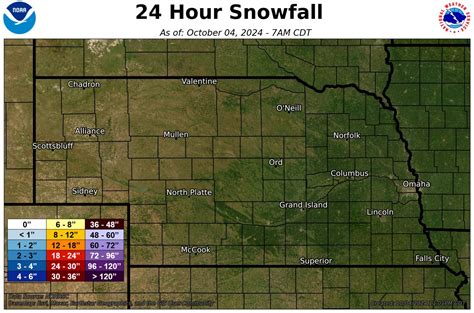 Nebraska Precipitation Maps