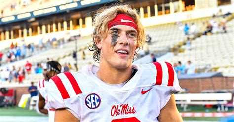 Jaxson Dart analyzes his growth from last year's Ole Miss spring game - On3