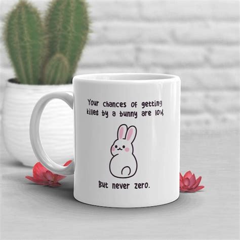 Rabbit Coffee Mug Cute Bunny Gift Pet Rabbit Lover Funny - Etsy