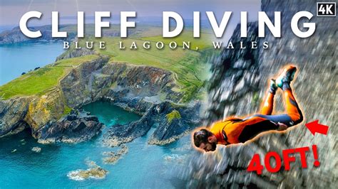 The Blue Lagoon - Best Cliff Jumping in the UK | Abereiddy ...