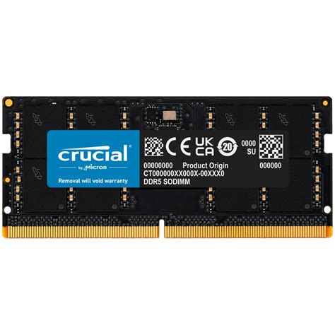 RAM DDR5 Laptop 8GB Crucial 4800Mhz - Tuanphong.vn