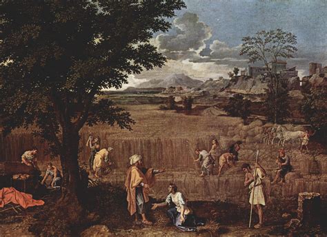Nicolas Poussin (French 1594–1665) [Classicism, Baroque] The Four Seasons: Summer, or Ruth and ...