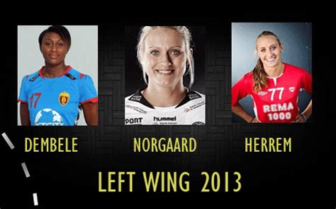 WORLD’S BEST LEFT WING (W) 2013? | Handball Planet