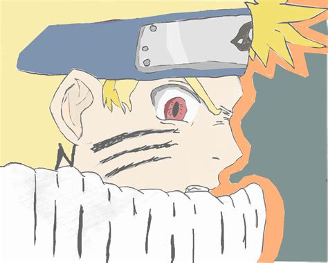 Naruto Kyuubi colored by FoxDemon12 on DeviantArt