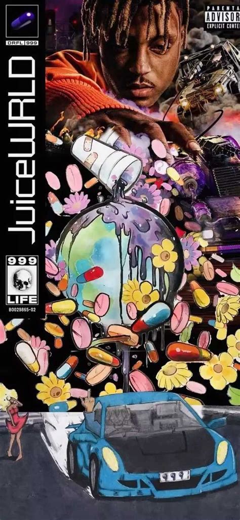 Juice WRLD album cover art | Dope wallpaper iphone, Rapper wallpaper iphone, Dope wallpapers