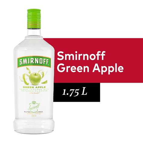 Smirnoff Green Apple 70 Proof (Vodka Infused With Natural Flavors) - 1. ...