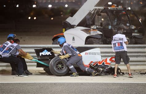 F1 Exhibition to display remains of Romain Grosjean's fiery car crash from 2020 Bahrain GP