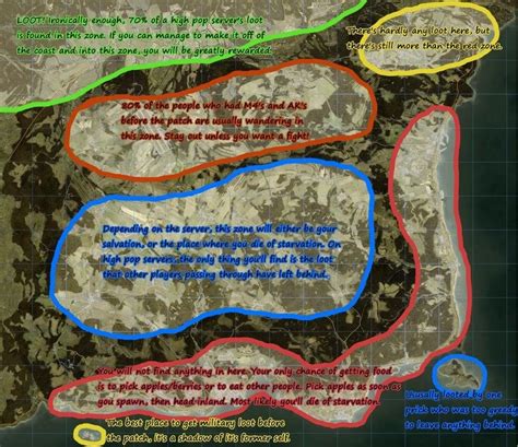 A comprehensive guide to the map for DayZ v0.55!: dayz | Map, Guide, Survival games