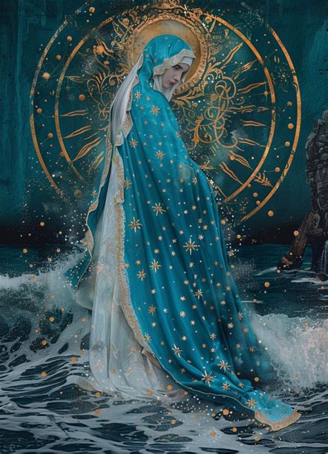 Mary Star of the Sea Instant Religious Digital Download Print - Etsy