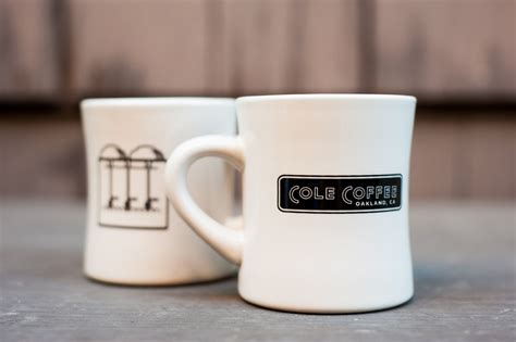 White Vintage Diner Mug 10oz. — Cole Coffee