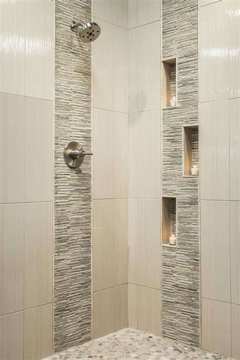 Luxury Bathroom Designs Grey Shower tile, Bathroom shower tile