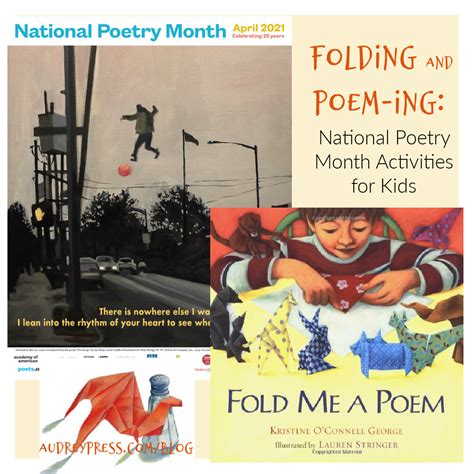 Folding and Poem-ing: National Poetry Month Activities for Kids ...