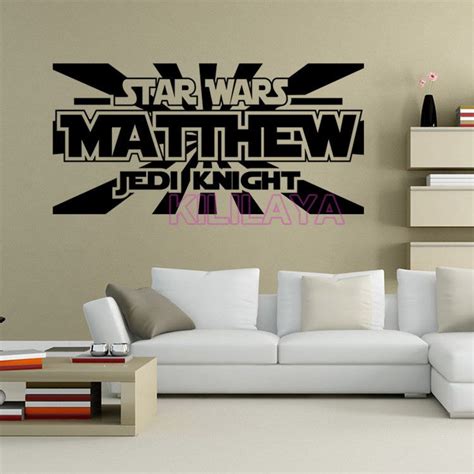 Aliexpress.com : Buy Movies Star Wars Vinyl Wall Stickers for Kids Room ...