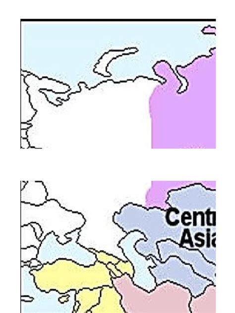 Visual Aid - Map of Regions | PDF