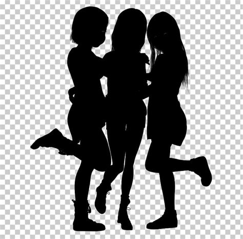 Download High Quality friends clipart silhouette Transparent PNG Images ...