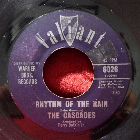 The Cascades – Rhythm Of The Rain (1962, Vinyl) - Discogs