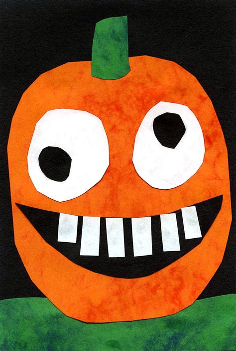 Silly pumpkin art | Kids art projects, Pumpkin art project, Halloween art projects