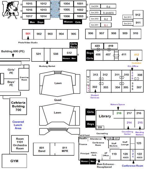 Campus Map - About Us - MEADOWBROOK MIDDLE SCHOOL