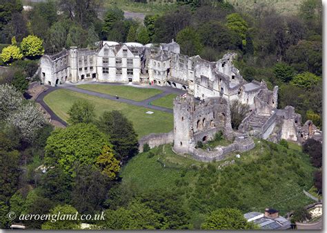 aerial photograph of Dudley Castle