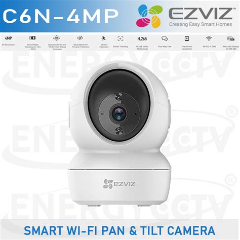 Baby monitor wifi Smart Camera Sri lanka Ezviz C6N 4MP Pan Tilt 2 Way Talk