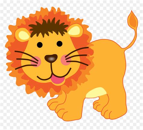 Lion Safari Animal Cartoon , Png Download - Lion Safari Animals Clipart, Transparent Png - vhv