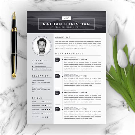 Modern Resume Template 2023 - Resume Inventor