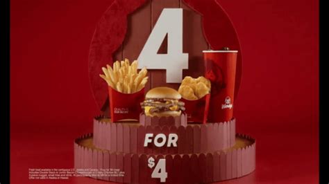 Wendy's 4 for $4 Meal Deal - ValueGrub