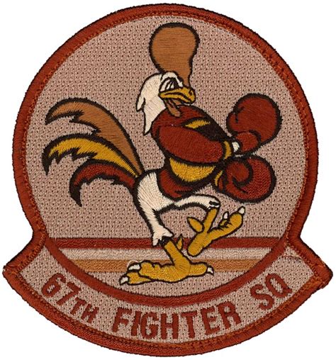 67th FIGHTER SQUADRON – DESERT | Flightline Insignia