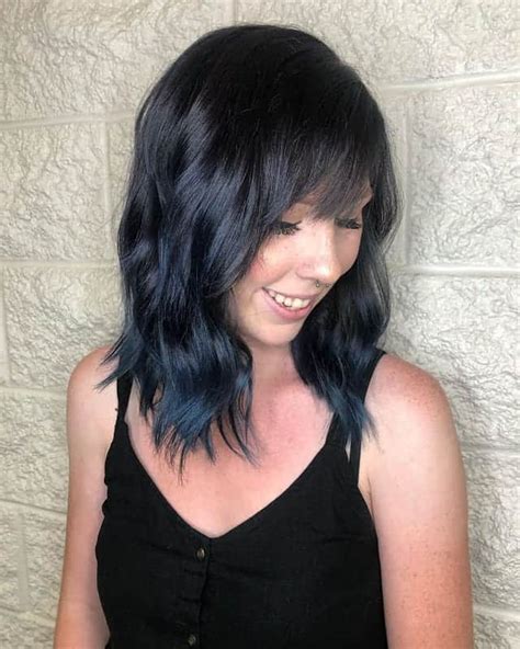 35 Midnight Blue Hair Color Ideas for A Unique Look in 2024