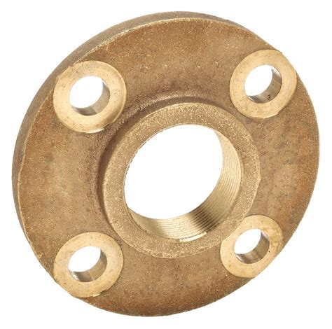 NIBCO Flange, Low Lead Cast Bronze, 4", C - 40F268|775-LF 4 - Grainger