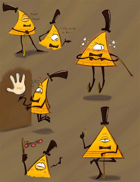 Bill cipher doodles by Pimander1446 on DeviantArt