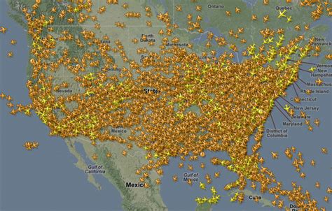 Flightradar24, A Service That Tracks Air Traffic on a Live Map