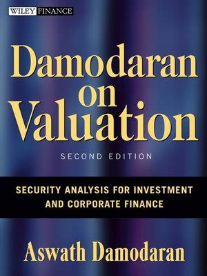 Damodaran on Valuation by Aswath Damodaran · OverDrive: ebooks ...