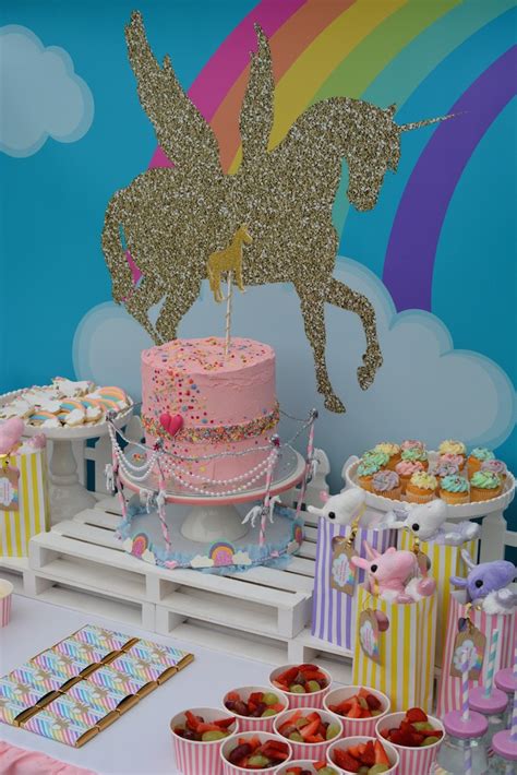 Tully's Rainbow Unicorn Birthday Party - Stuff Mums Like