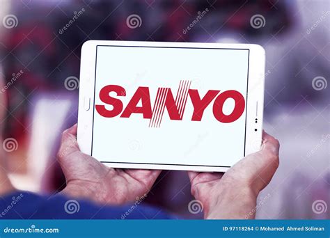 Sanyo logo editorial stock image. Image of leica, competitors - 97118264