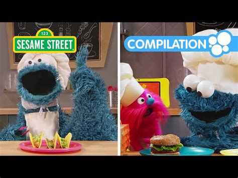 Sesame Street: Yummy Dinner Recipes for Kids | Cookie Monster’s Foodie Truck Compilation ...