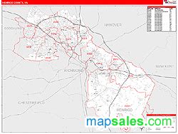 Henrico County Zip Code Map | Map Of Us Western States