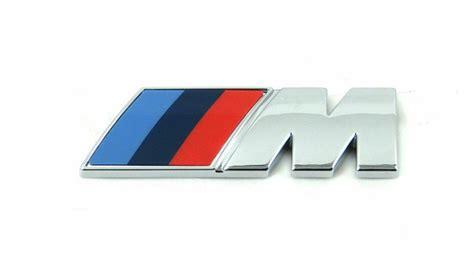 BMW M Badge - Chrome Emblem - 45mmx15mm | Shop Today. Get it Tomorrow! | takealot.com