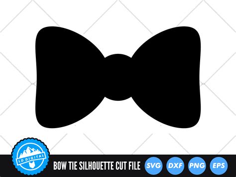 Bow Tie SVG | Bow Silhouette Cut File Graphic by lddigital · Creative ...