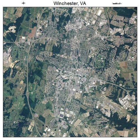 Aerial Photography Map of Winchester, VA Virginia