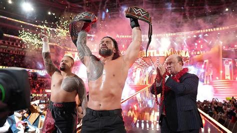 WWE's plans for Roman Reigns after victory at WrestleMania 39 revealed ...