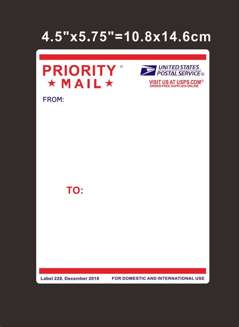 Priority Mail Stickers - BAHIA HAHA