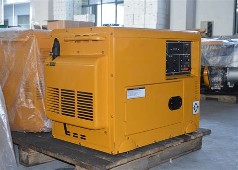 Electric Start 7KW 7KVA Diesel Generator Small Portable Home Use Generator