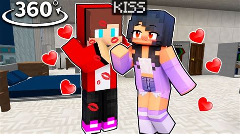 Aphmau KISS Maizen JJ in Minecraft (New Boyfriend) - YouTube